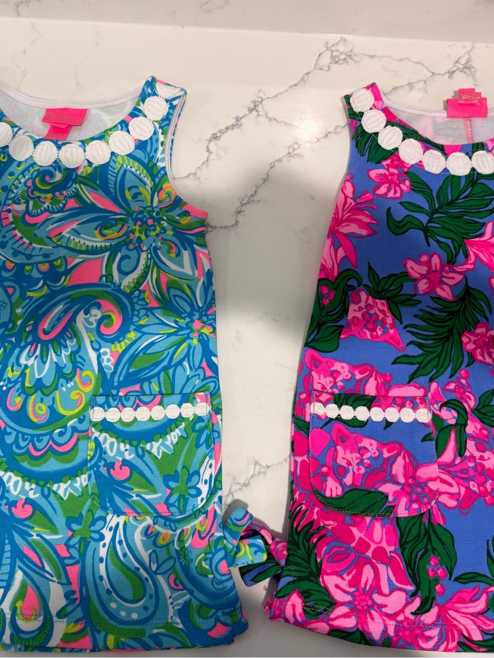 Lilly Pulitzer Dresses XS Girls' Bright Floral Shift Dresses